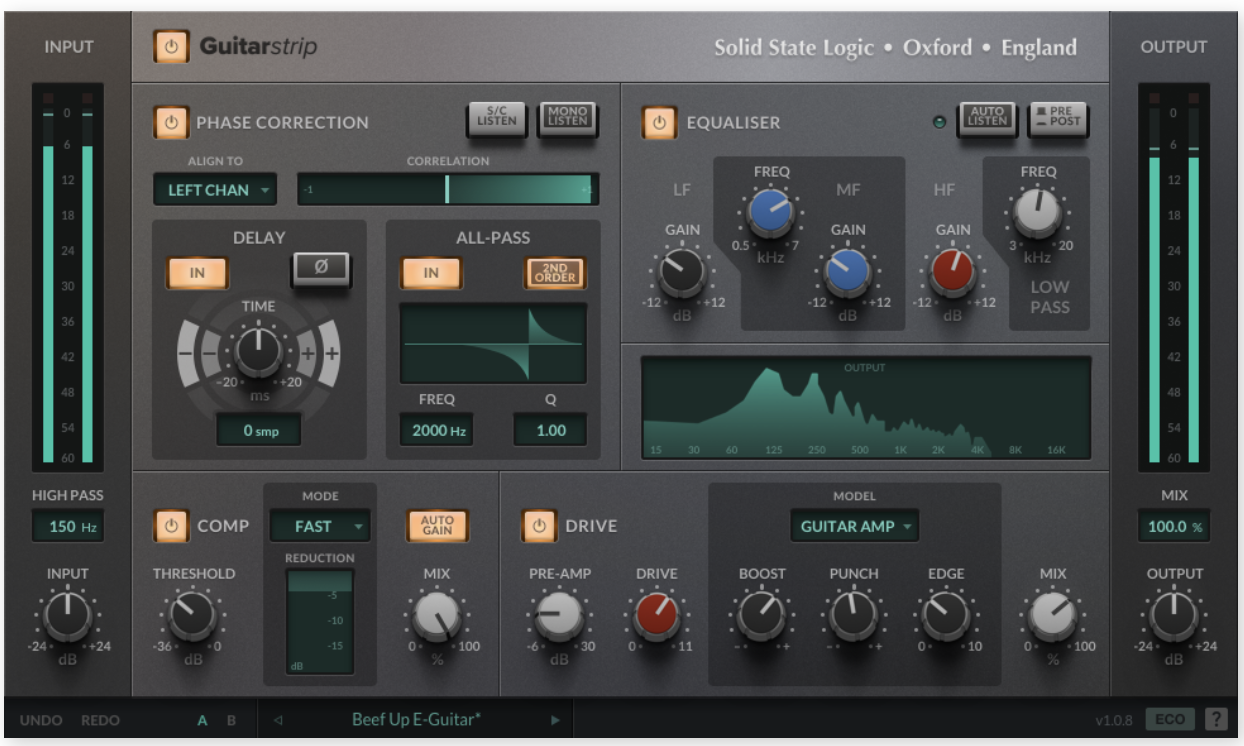 Solid State Logic SSL Guitarstrip (includes fees)